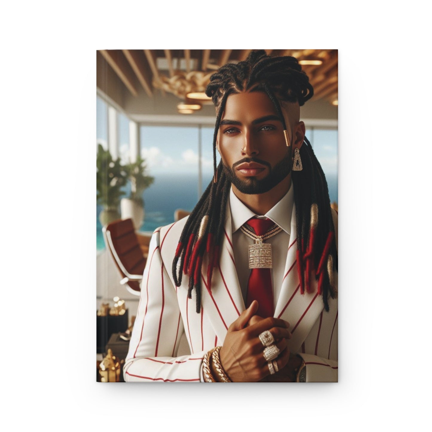 B.M.D Professional Hardcover Journal Matte, CEO Office Day Planner Notebook, Business Meeting Organizer, Executive Diary Writer Gift