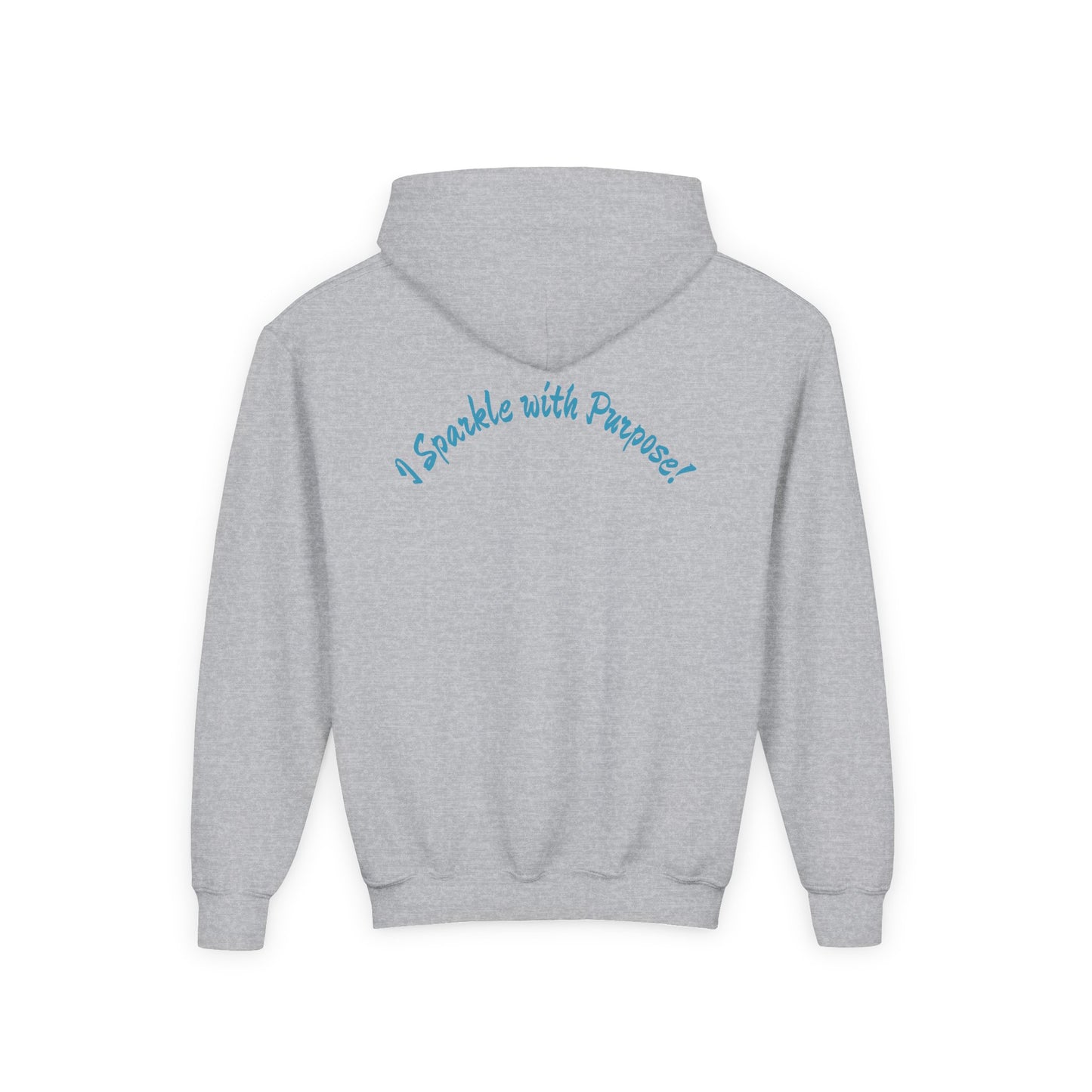 B.M.D Whimsical Unicorn Youth Hoodie, Adorable Kids Sweatshirt, Perfect for Birthdays, Gift for Unicorn Lovers, Cozy Pullover