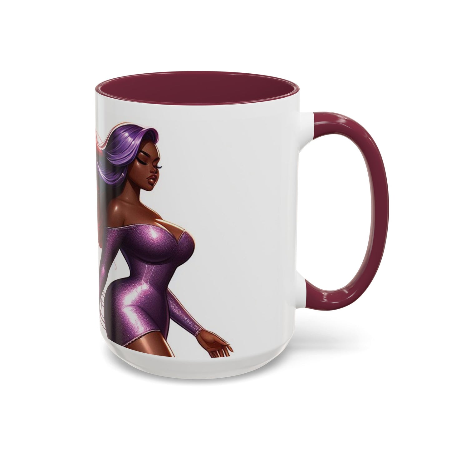B M.D Colorful Artistic Mugs, Unique Black-Owned Gifts, Coffee Lover's Dream, Home Decor, Birthday Gift