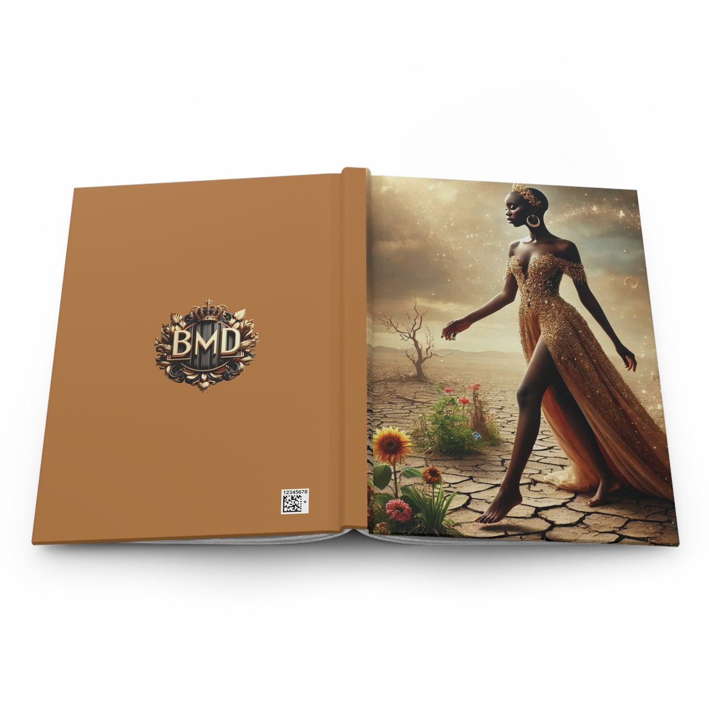 B.M.D Enchanted Fairy Hardcover Journal, Ethereal Journal for Dreamers, Gift for Writers, Fantasy Notebook, Magical Diary (pic 2)