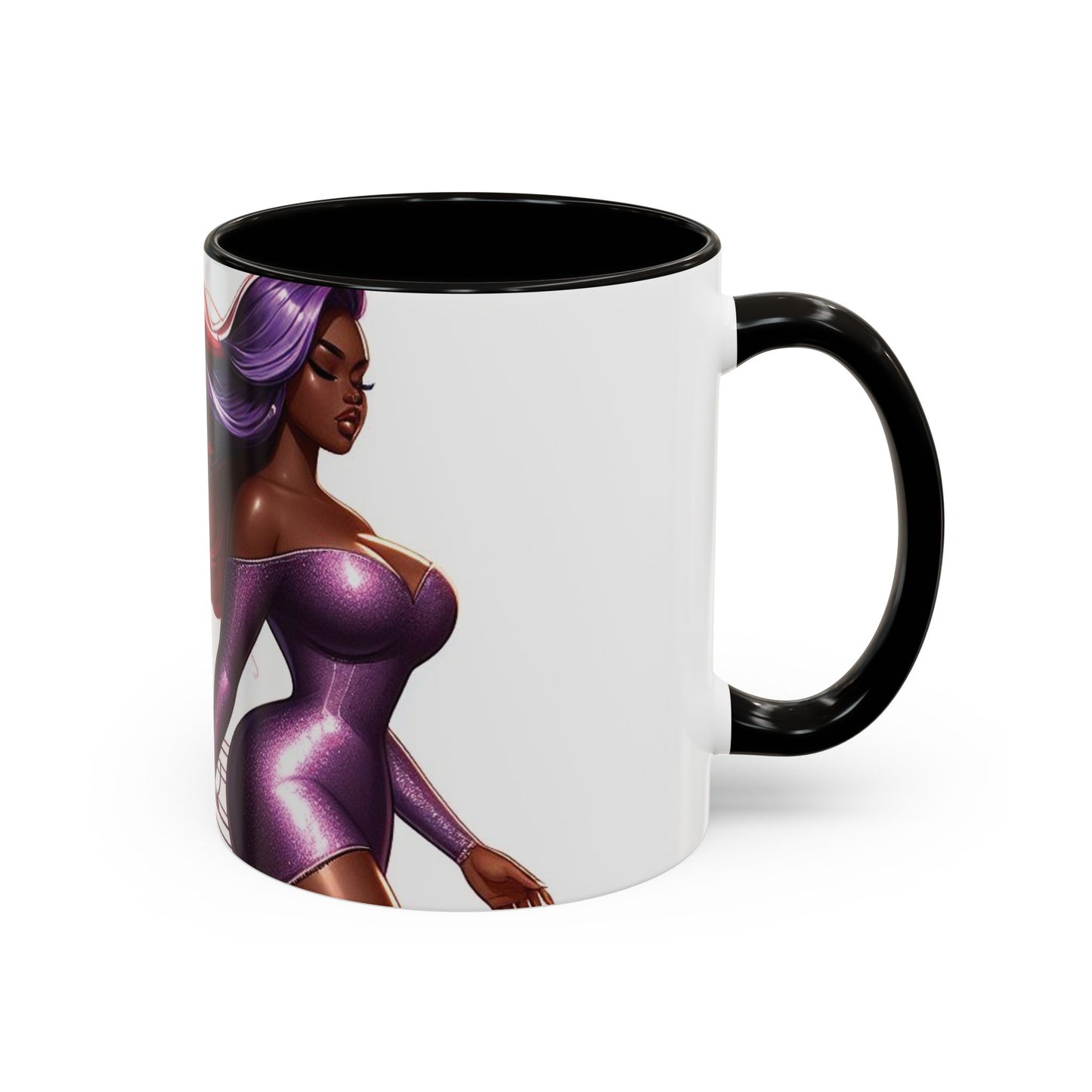 B M.D Colorful Artistic Mugs, Unique Black-Owned Gifts, Coffee Lover's Dream, Home Decor, Birthday Gift