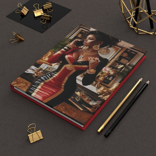 B.M.D Hardcover Journal Matte, Boss Queen Office Work, Empowerment Notebook, Professional Planner, Girl Boss Diary, Boss Lady Journal, Women