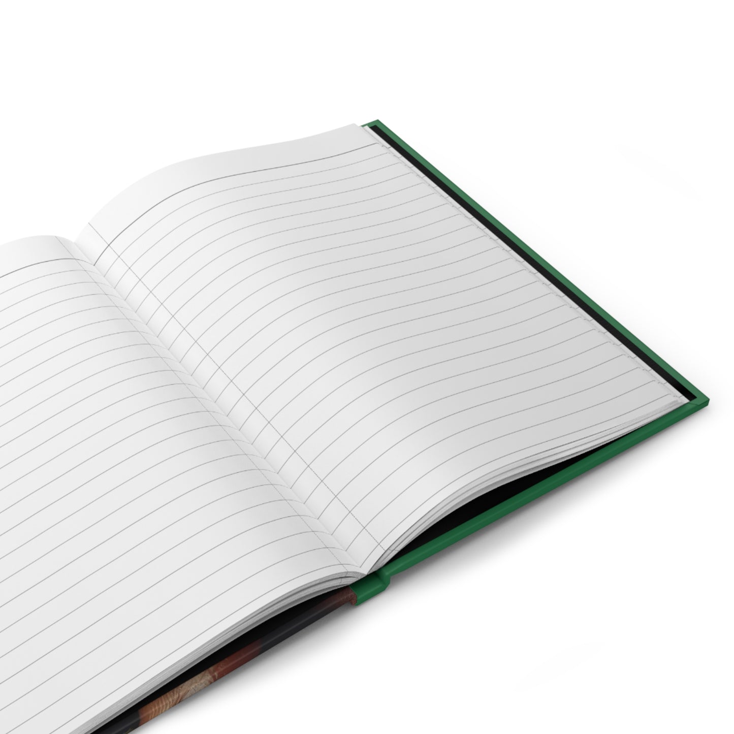 B.M.D TEARS that grew the ROSE Hardcover Journal Matte (edition 6 green)
