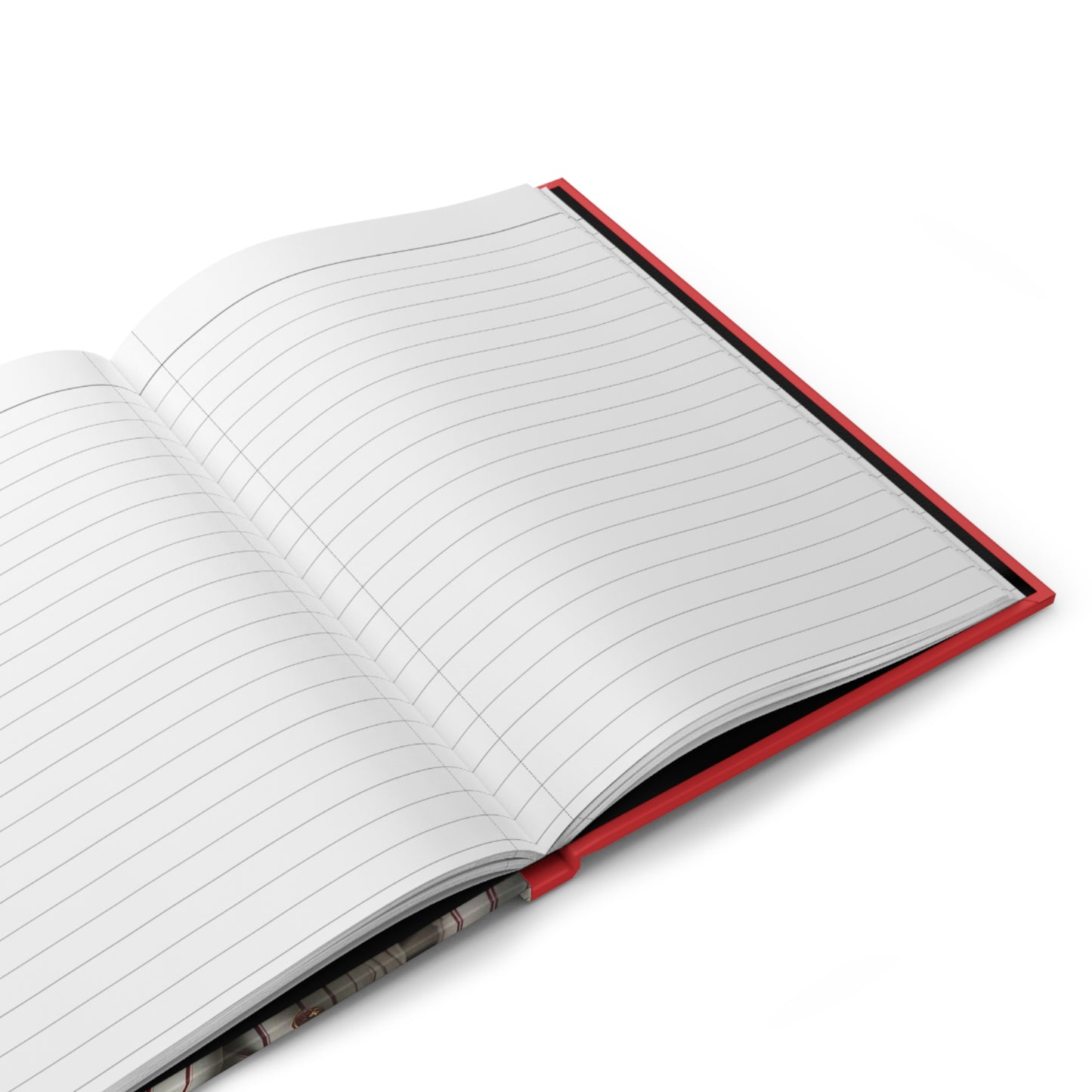 B.M.D Elegant Red Hardcover Journal (men's edition) - Stylish Notebook for Creativity, Gifts, Writing, Planner, Business