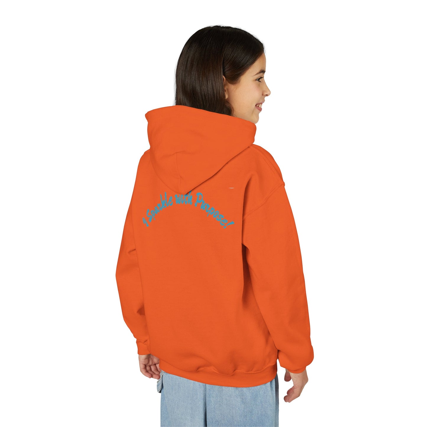 B.M.D Whimsical Unicorn Youth Hoodie, Adorable Kids Sweatshirt, Perfect for Birthdays, Gift for Unicorn Lovers, Cozy Pullover