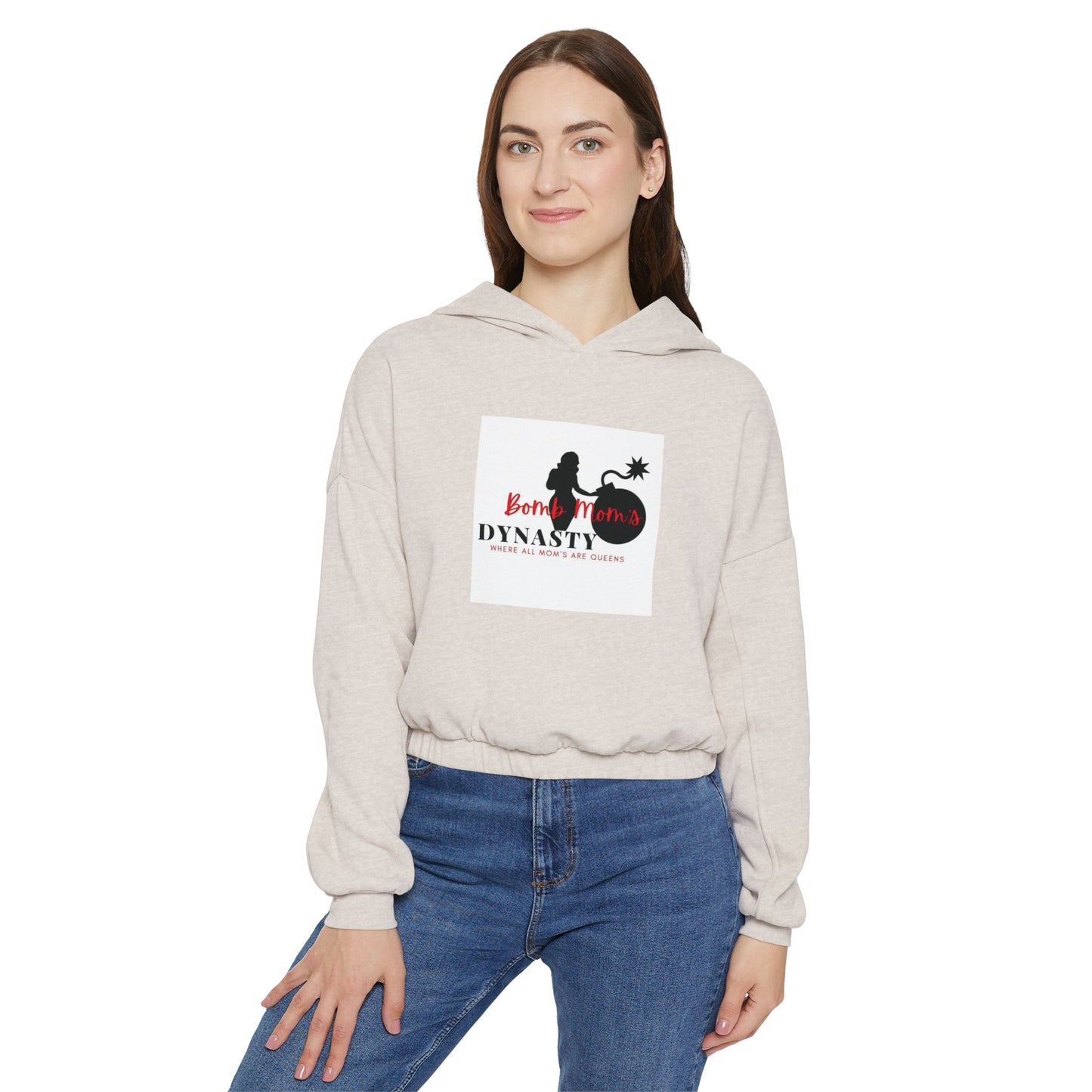 B.M.D - Women's Cinched Bottom Hoodie