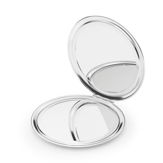 B M D Compact Travel Mirror - Sleek and Stylish Portable Mirror for On-The-Go Beauty, Makeup Mirror, Travel Accessory, Purse Mirror,