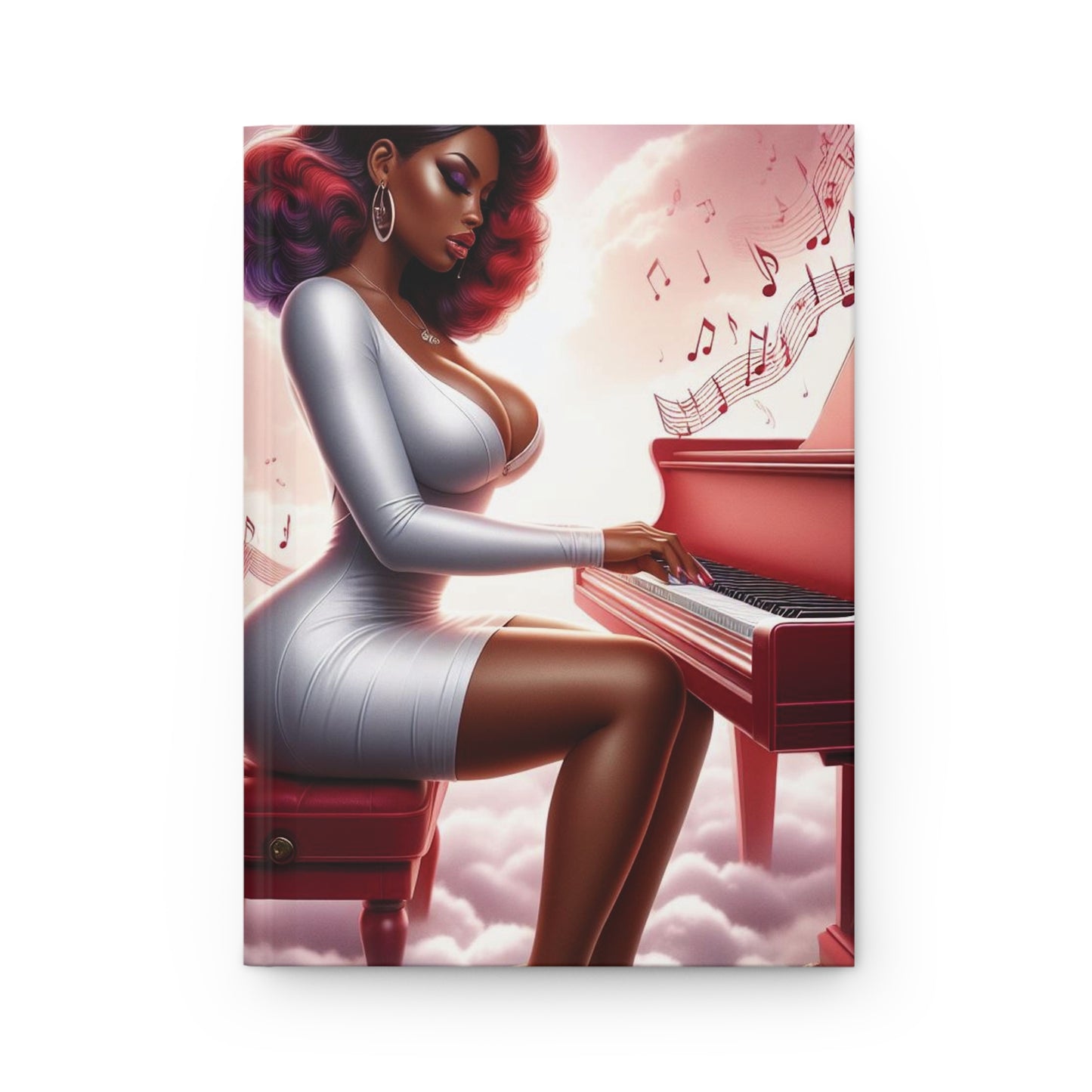 B.M.D Musician's Dream Journal, Songwriter Notebook, Music Lover Diary, Composer Sketchbook, Musical Notepad, Piano Player Gift (pic 2)