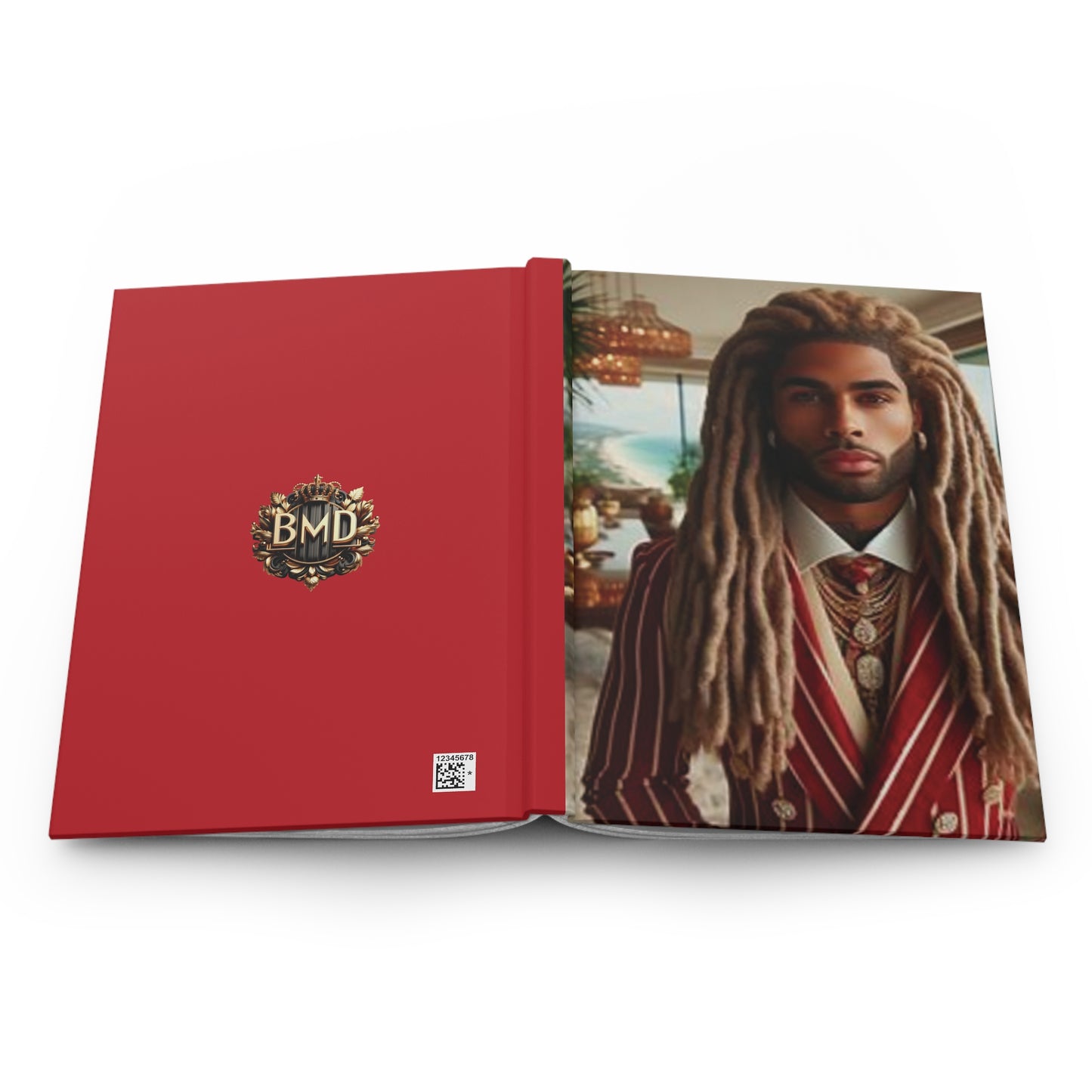 B.M.D Sleek Hardcover Journal for Ambitious Minds (men's edition 3) Stylish Writing Notebook, Personalized Diary, Business Planner, Inspirational Gift