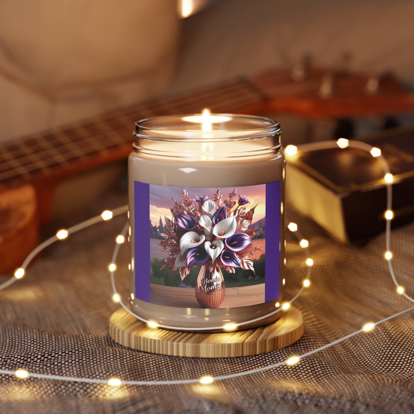 B.M.D Elegant Scented Soy Candles 9oz (4 short)