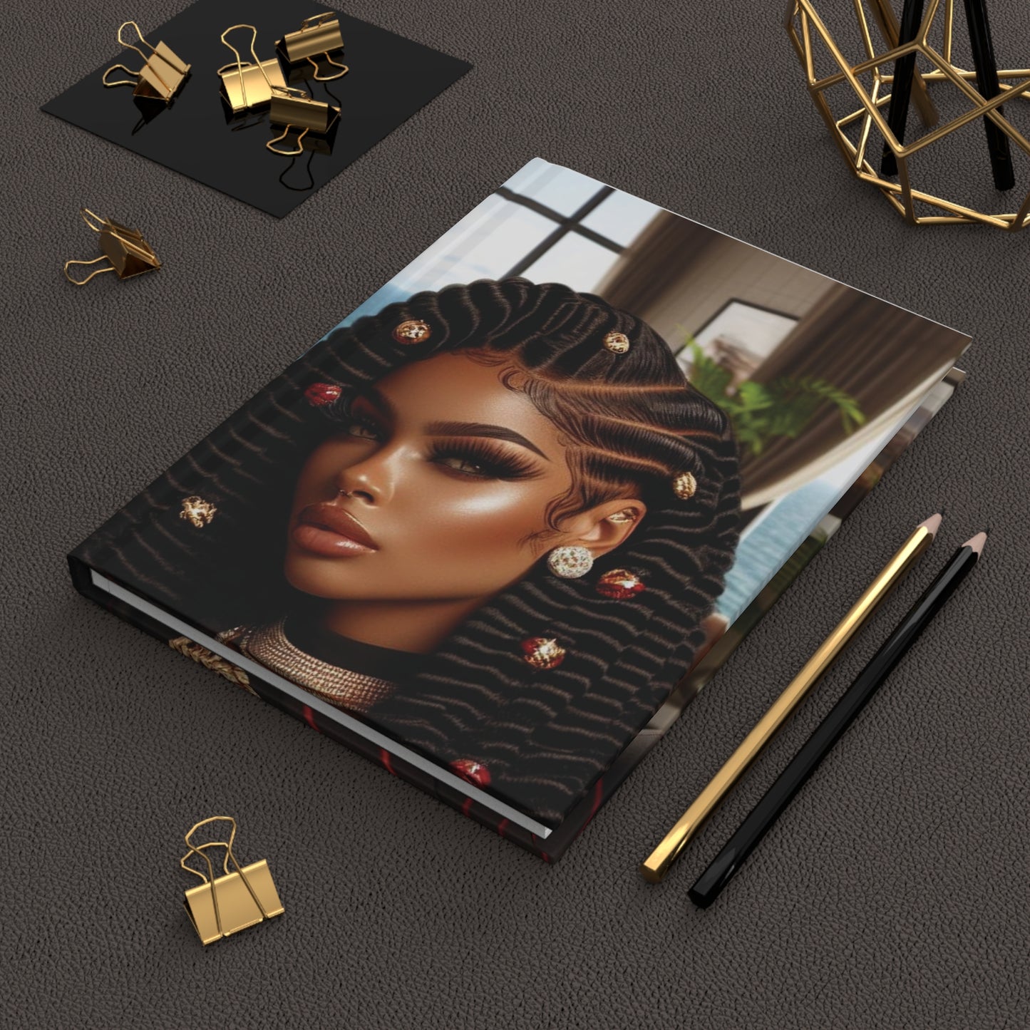 B.M.D Hardcover Journal Matte, Power Couple Wealth Creation, Business Planner, Financial Goals Organizer, Wealth Building Bullet Journal,