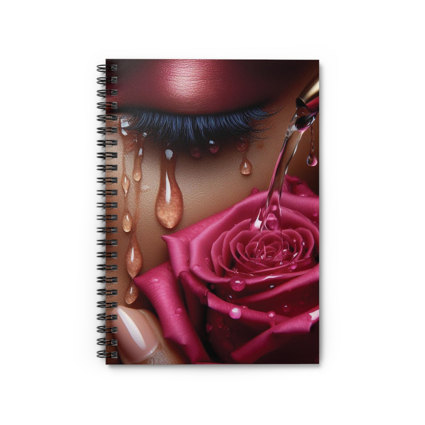 B.M.D TEARS that grew the ROSE Notebook- Edition 1(fusia)