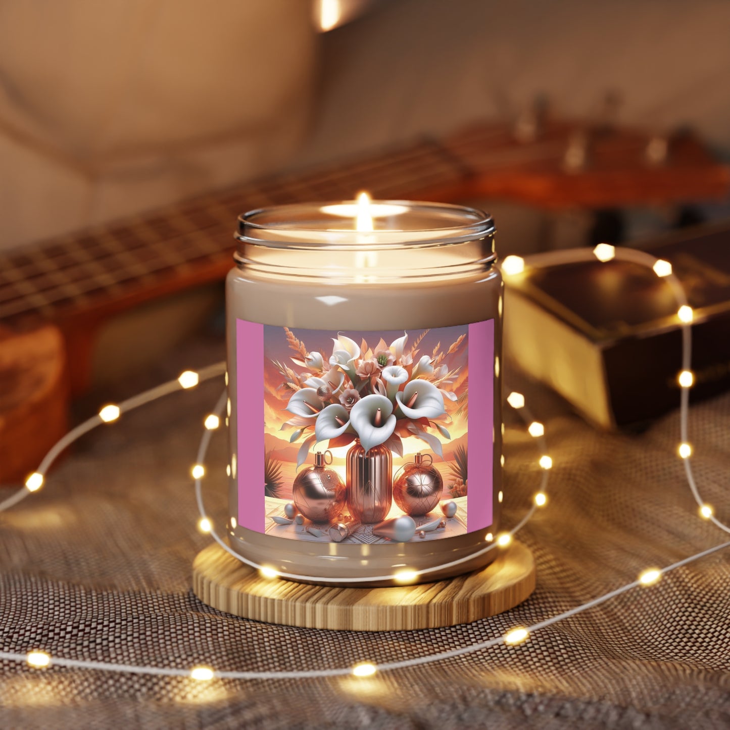 B.M.D Elegant Scented Soy Candles 9oz (3 short)