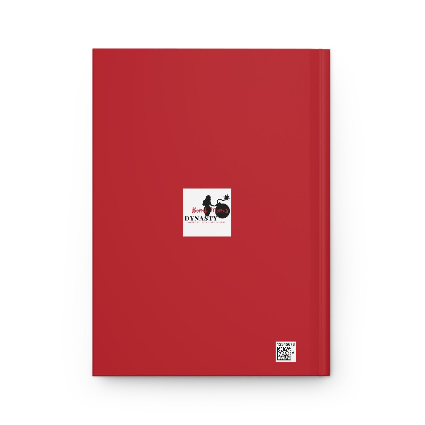 B.M.D TEARS that grew the ROSE Hardcover Journal Matte (edition 9 red)