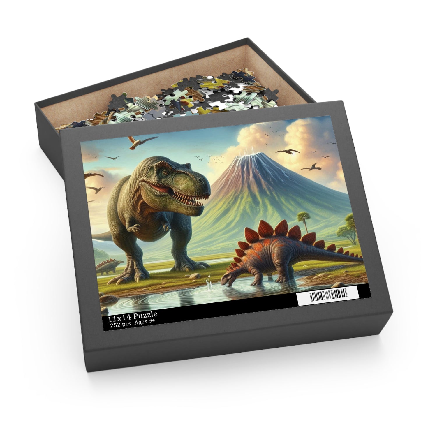 B.M.D Dinosaur Adventure Puzzle - Perfect for Family Fun and Gifts, 120, 252, 500-Piece, Great for Kids and Dinosaurs Lovers, Educational