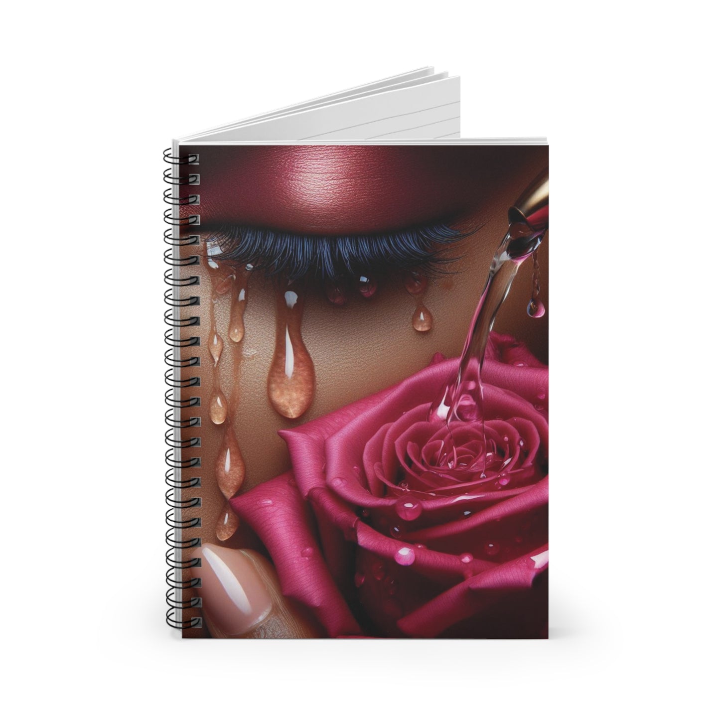B.M.D TEARS that grew the ROSE Notebook- Edition 1(fusia)