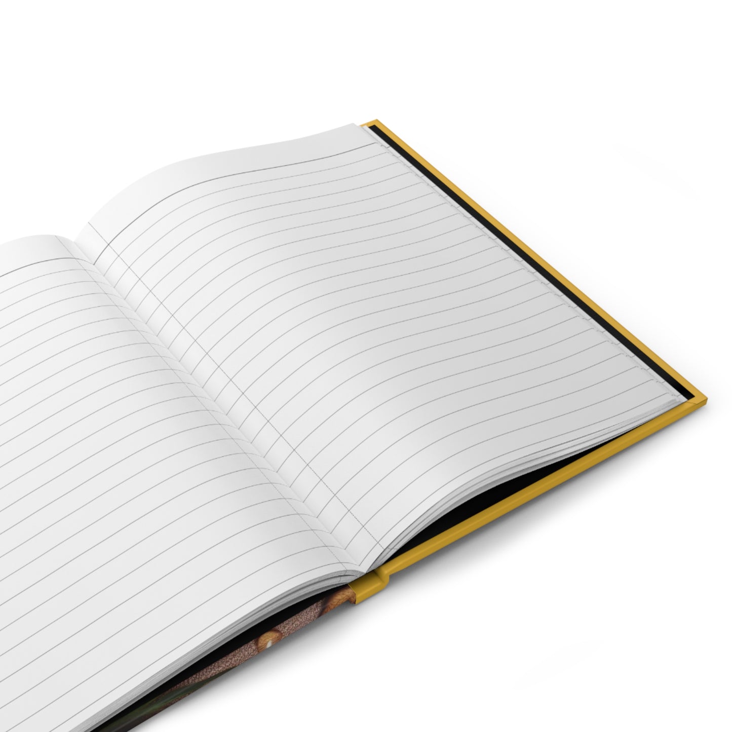 B.M.D TEARS that grew the ROSE Hardcover Journal Matte (edition 11 yellow)