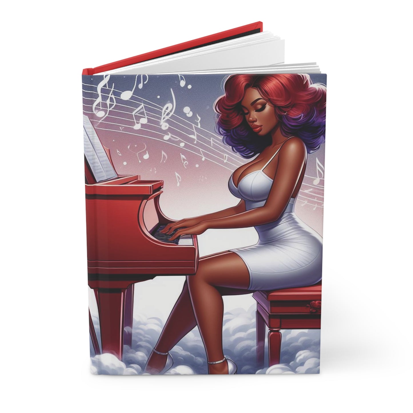 B.M.D Musician's Dream Journal, Songwriter Notebook, Music Lover Diary, Composer Sketchbook, Musical Notepad, Piano Player Gift (pic 1)