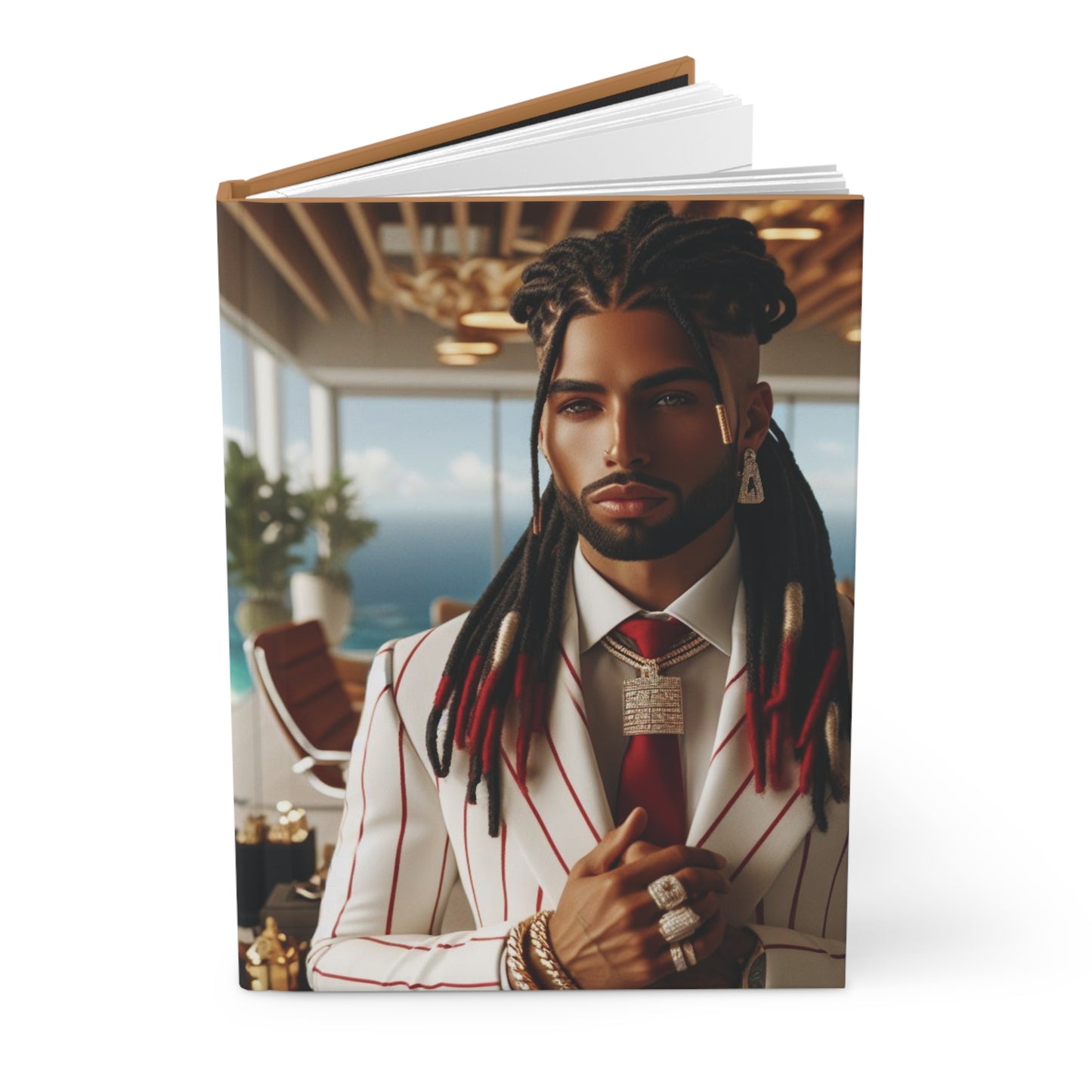 B.M.D Professional Hardcover Journal Matte, CEO Office Day Planner Notebook, Business Meeting Organizer, Executive Diary Writer Gift
