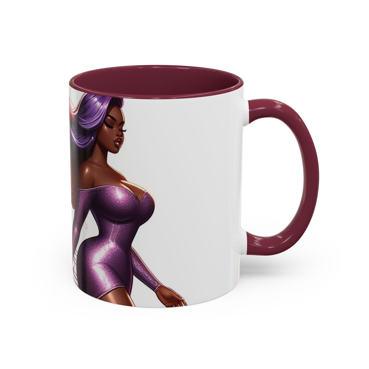 B M.D Colorful Artistic Mugs, Unique Black-Owned Gifts, Coffee Lover's Dream, Home Decor, Birthday Gift