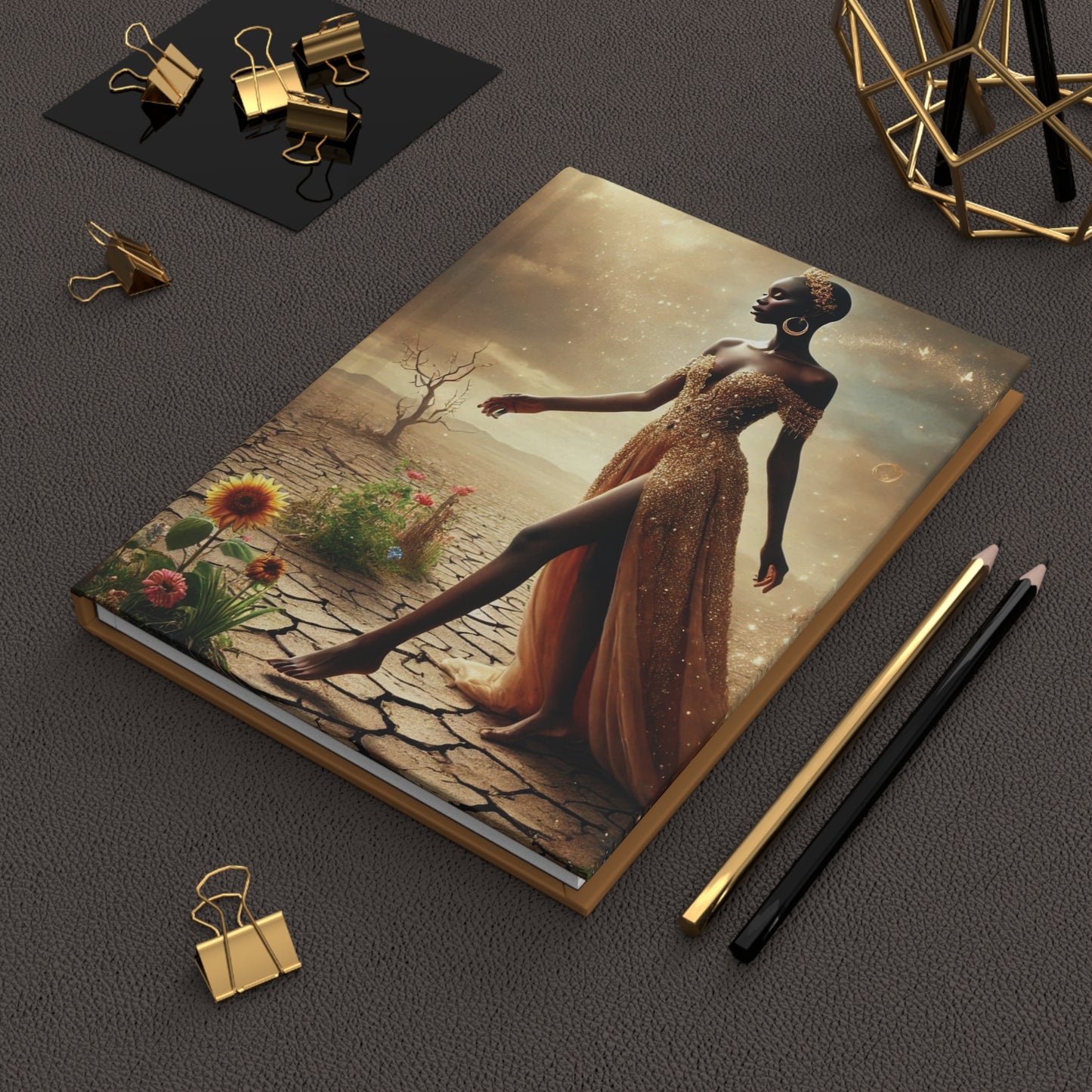 B.M.D Enchanted Fairy Hardcover Journal, Ethereal Journal for Dreamers, Gift for Writers, Fantasy Notebook, Magical Diary (pic 2)