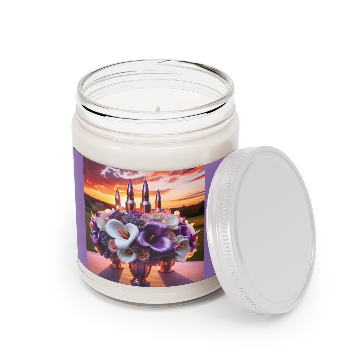 B.M.D Elegant Scented Candles, 9oz (6 short)