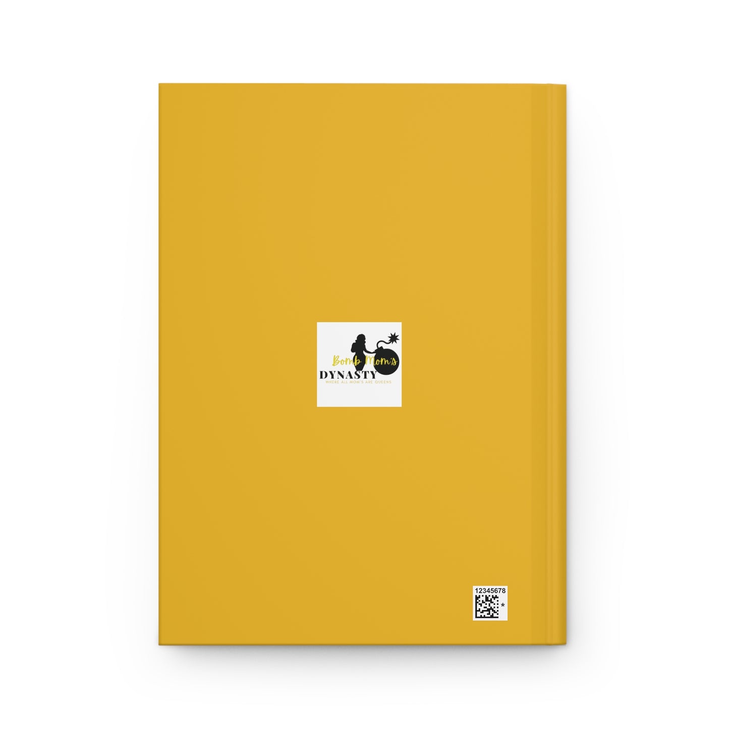 B.M.D TEARS that grew the ROSE Hardcover Journal Matte (edition 8 yellow)