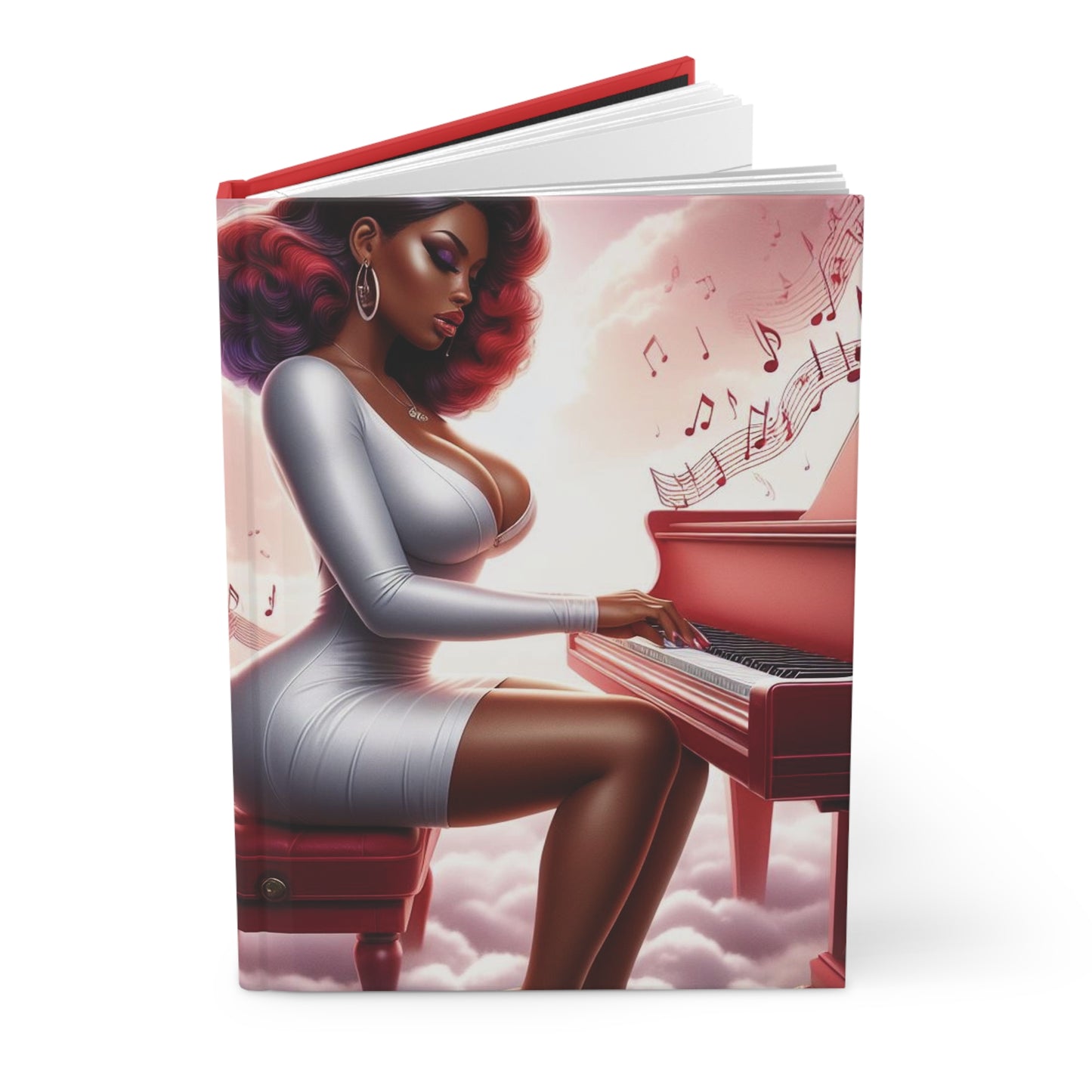 B.M.D Musician's Dream Journal, Songwriter Notebook, Music Lover Diary, Composer Sketchbook, Musical Notepad, Piano Player Gift (pic 2)