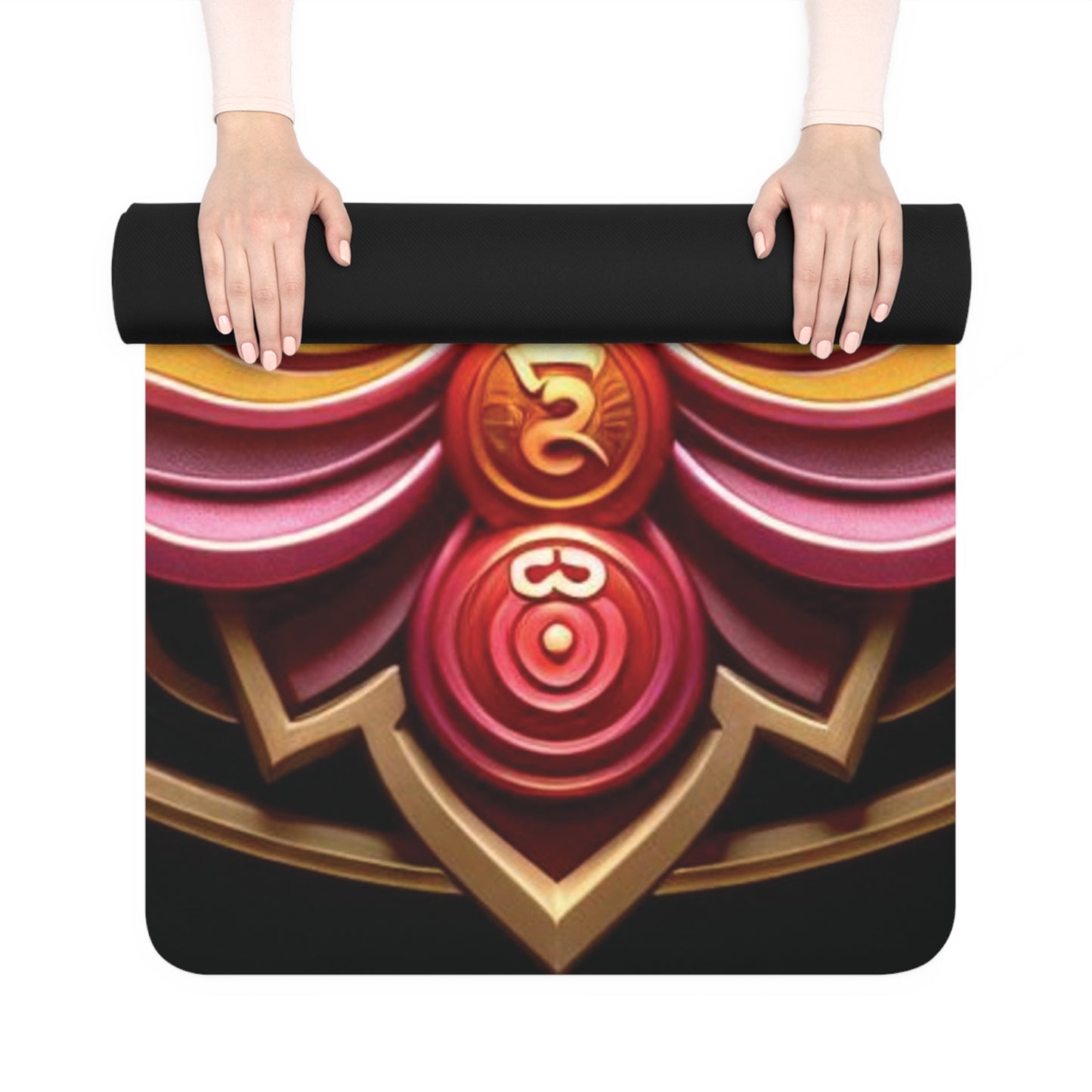 B.M.D Lotus Chakra Rubber Yoga Mat