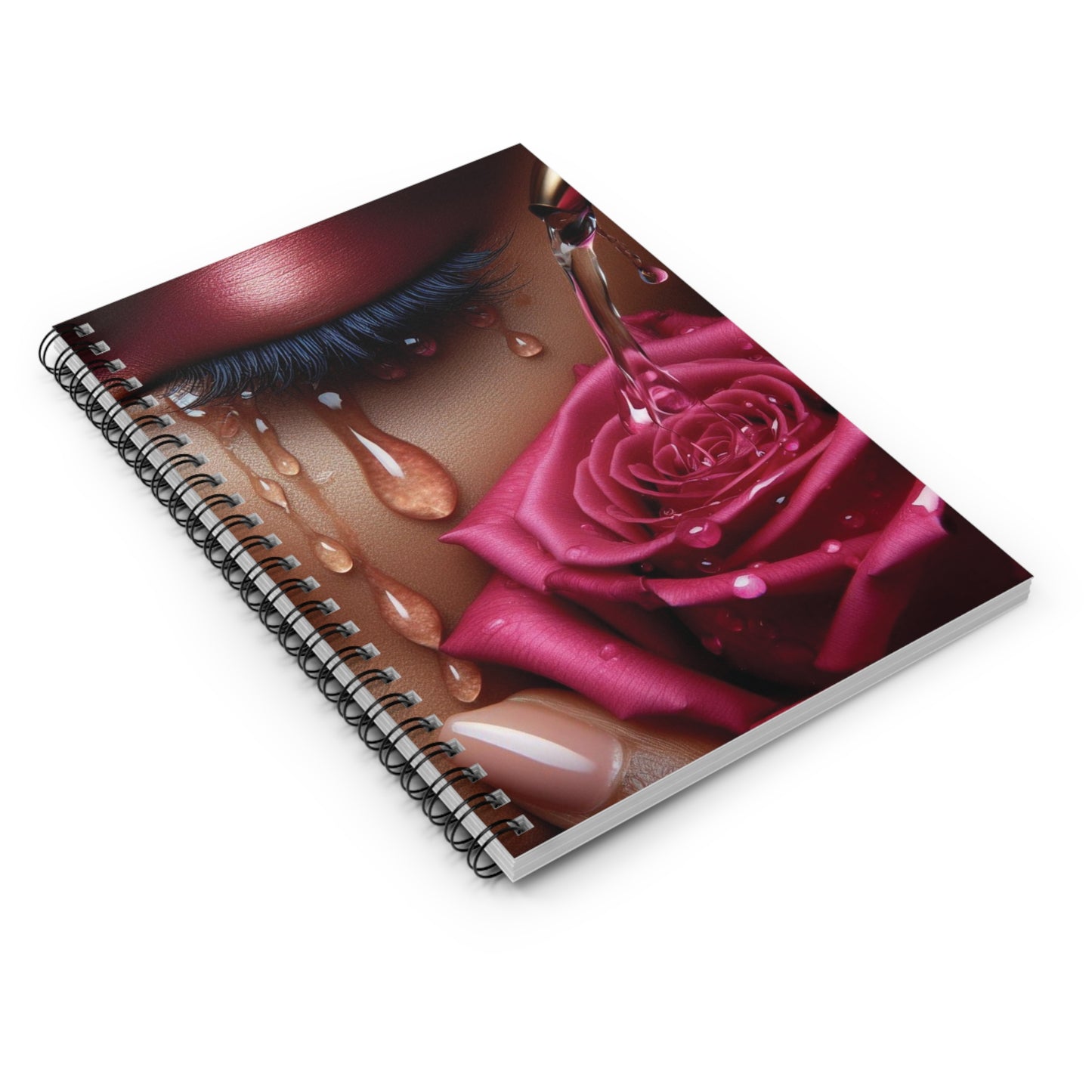 B.M.D TEARS that grew the ROSE Notebook- Edition 1(fusia)