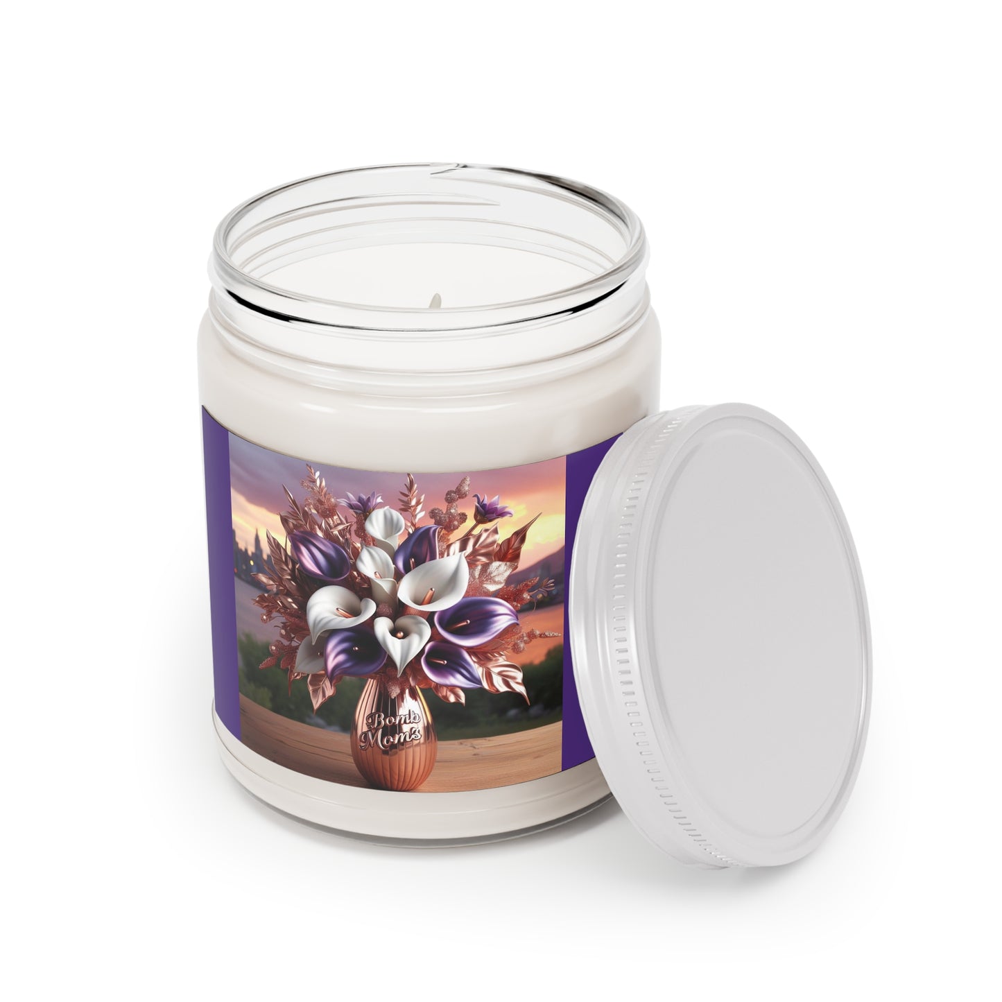 B.M.D Elegant Scented Soy Candles 9oz (4 short)