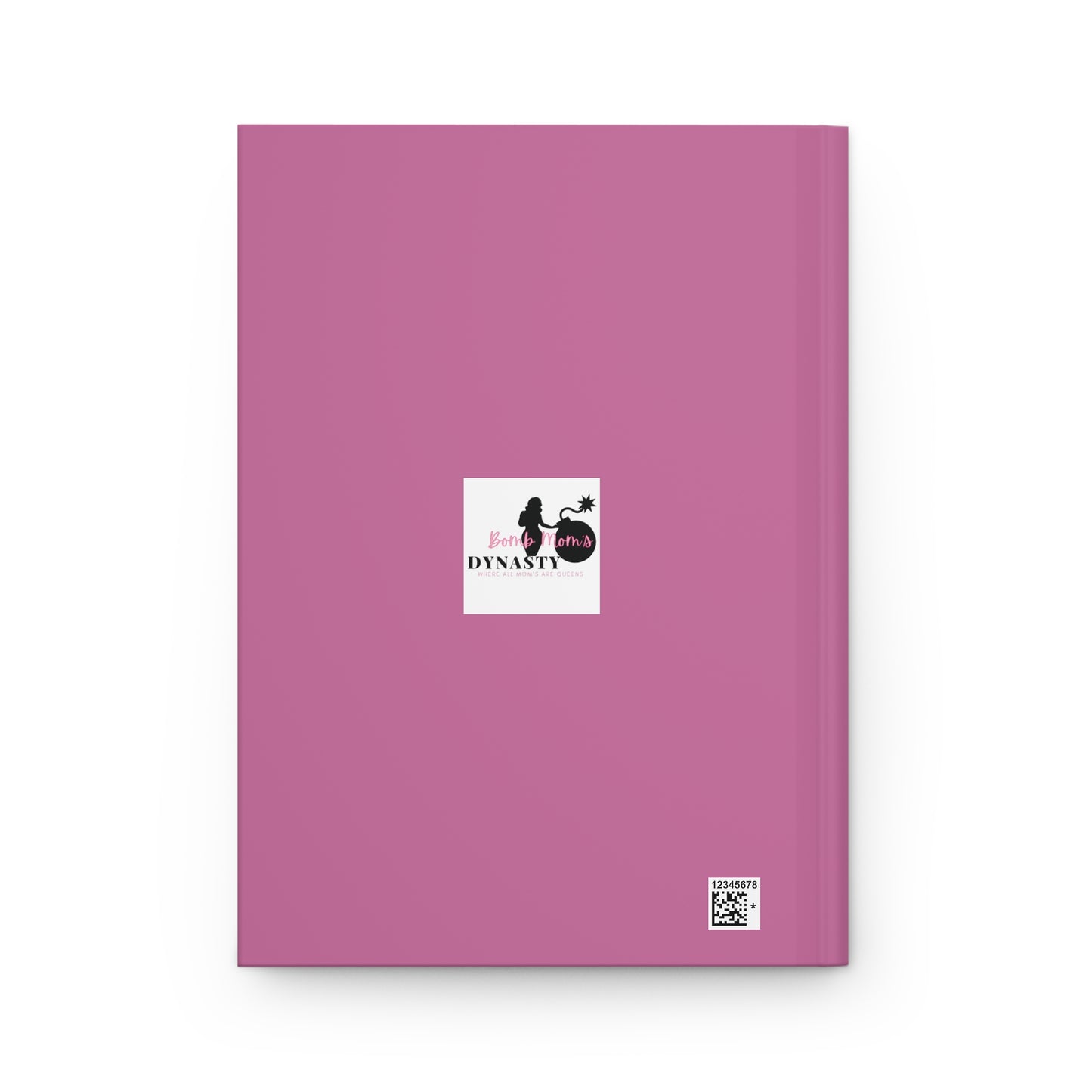 B.M.D TEARS that grew the ROSE Hardcover Journal Matte (edition 1 pink)