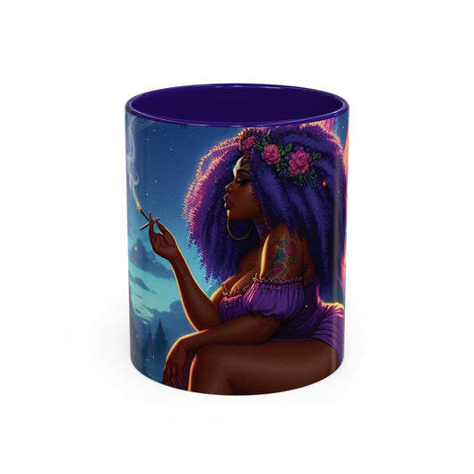 B M.D Colorful Fairy Design Mugs | Enchanted Coffee Mug, Gift for Fantasy Lovers, Unique Home Decor, Magical Drinkware, Butterfly Art