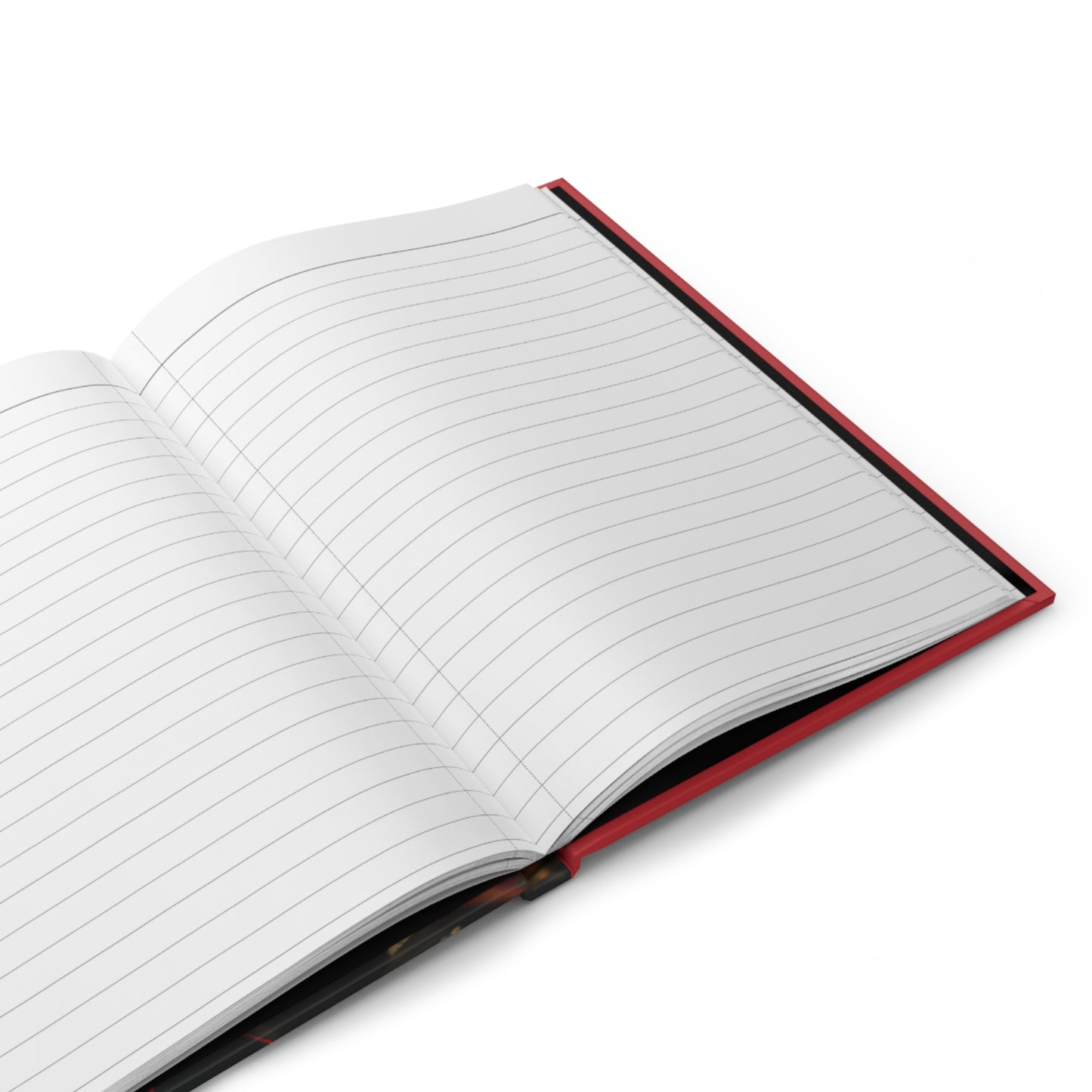 B.M.D Stylish Hardcover Journal for Creative Minds(men's edition)Personal Diary, Gift for Writers, Motivational Notebook, Elegant Red Design