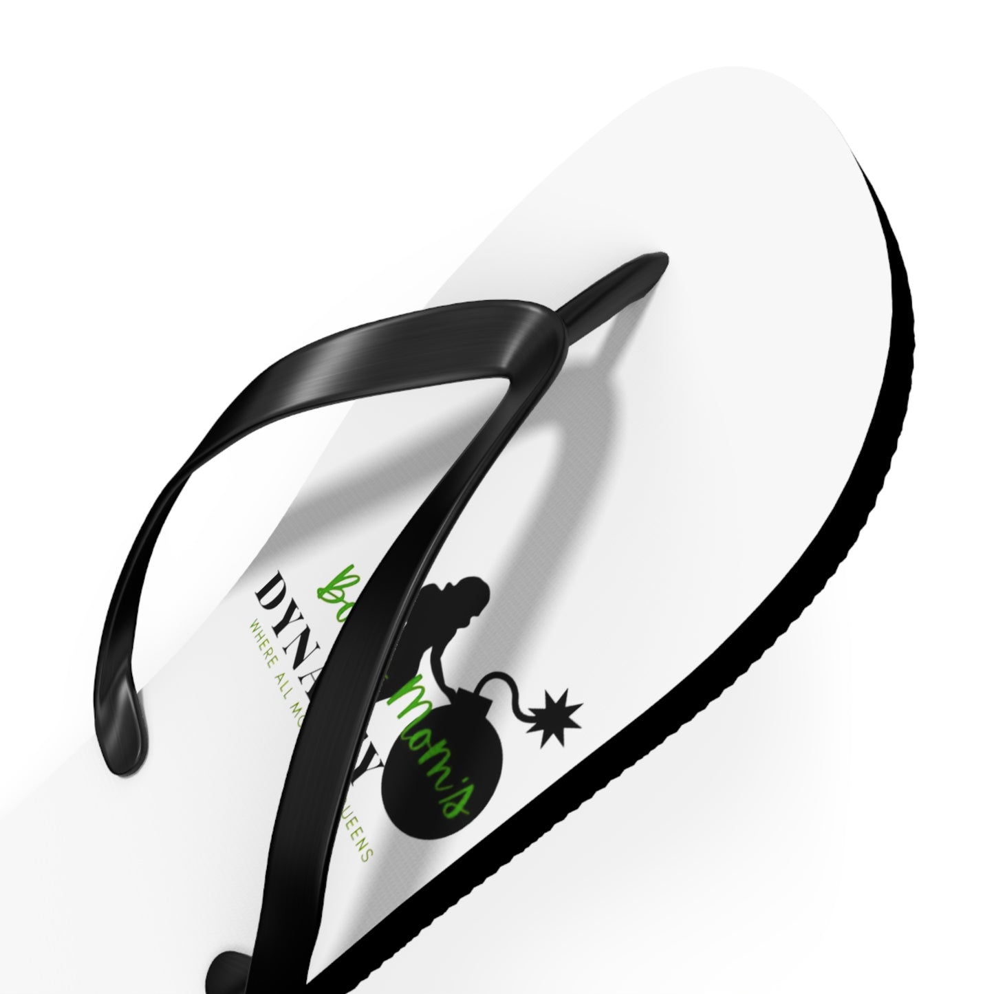 B.M.D Beach Dynasty Flip Flops, Summer Footwear, Casual Sandals, Vacation Essentials, Cute Beach Wear, Poolside Accessories (green)