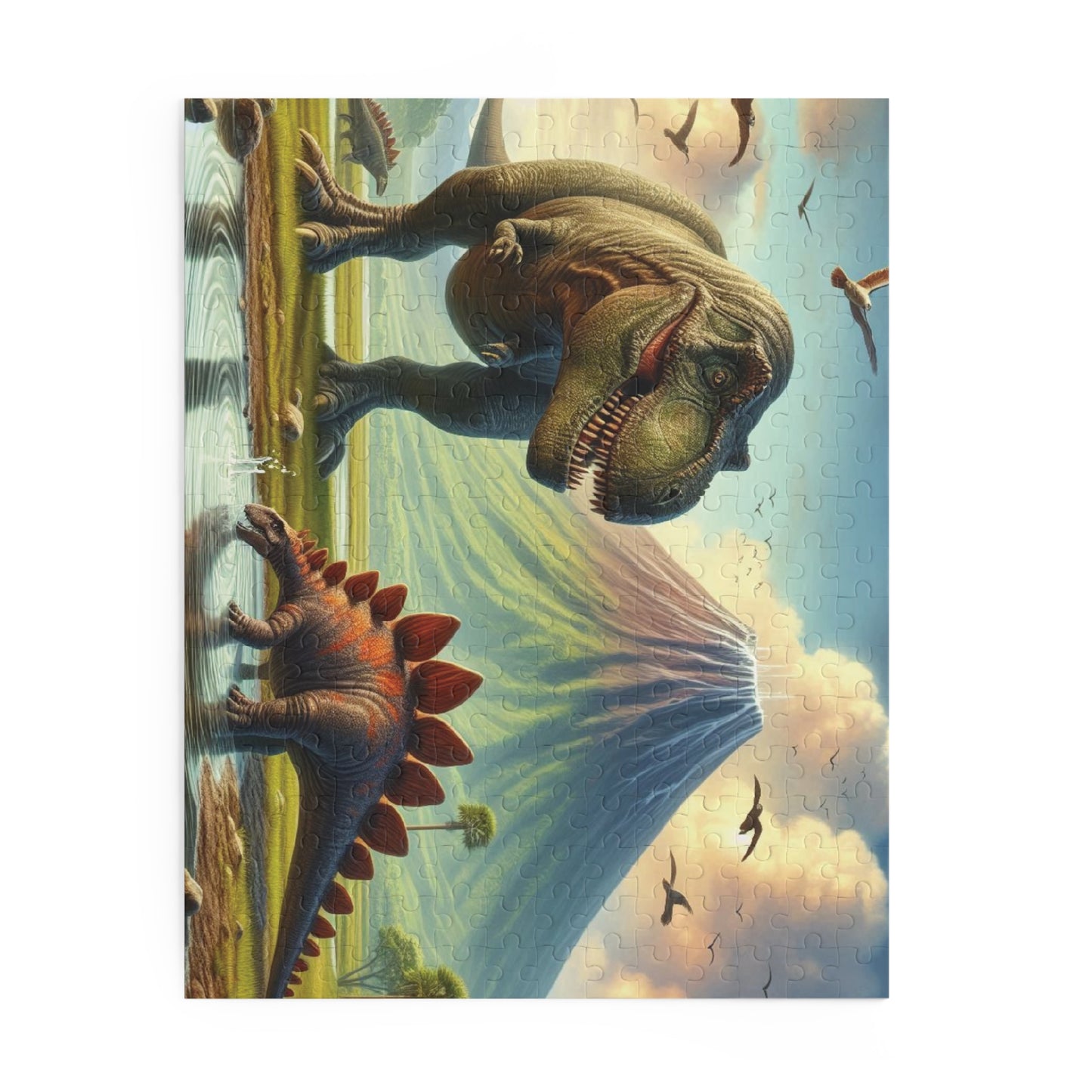 B.M.D Dinosaur Adventure Puzzle - Perfect for Family Fun and Gifts, 120, 252, 500-Piece, Great for Kids and Dinosaurs Lovers, Educational