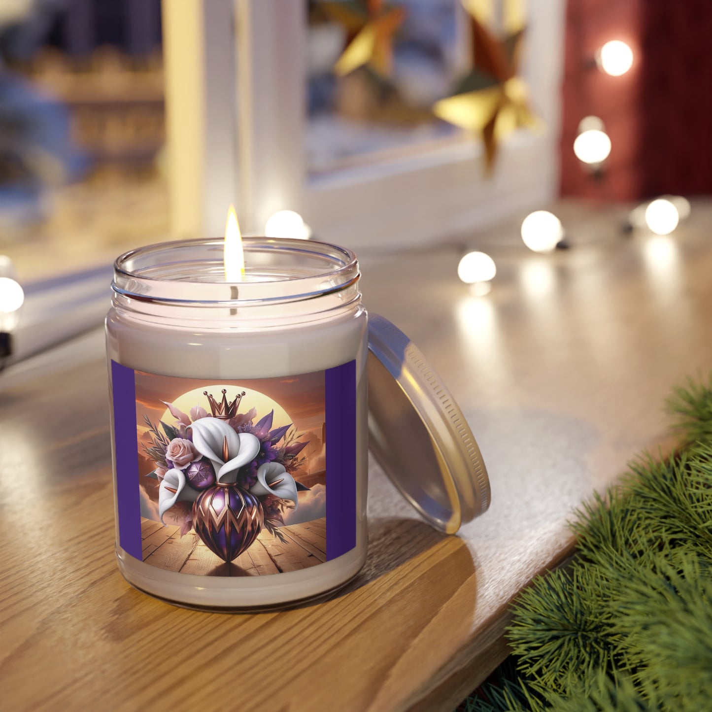 B.M.D Elegant Scented Candles, 9oz (5 short)