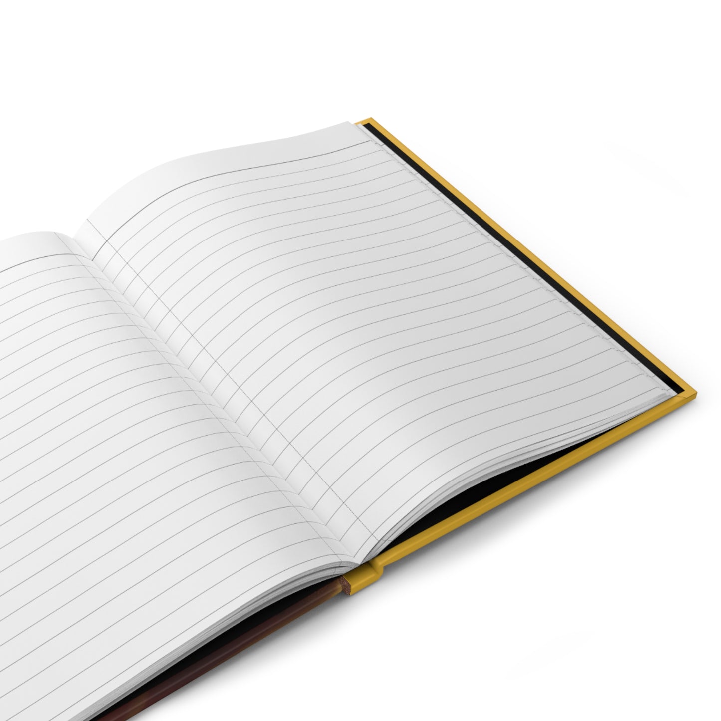 B.M.D TEARS that grew the ROSE Hardcover Journal Matte (edition 8 yellow)