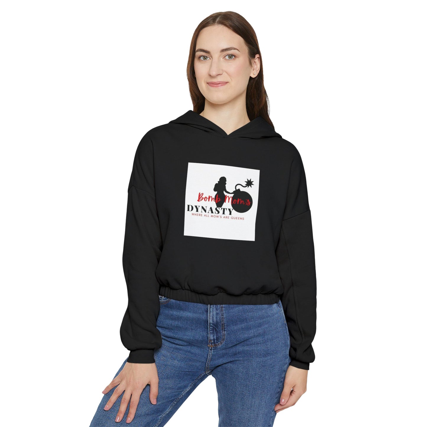 B.M.D - Women's Cinched Bottom Hoodie