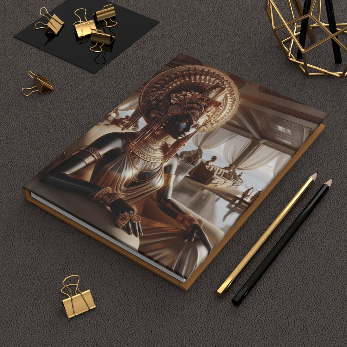 B.M.D Ethereal Queen Sitting on Her Throne Journal