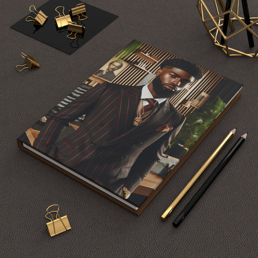 B.M.D Elegant Hardcover Journal for Thoughtful Reflections (men's edition) | Ideal Gift for Writers, Students, and Professionals