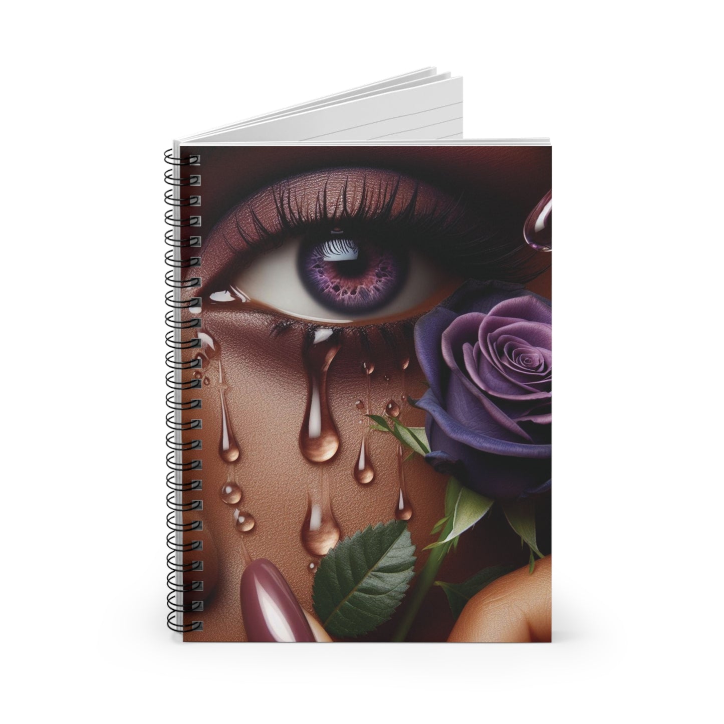 B.M.D TEARS that grew the ROSE Notebook- Edition 3(purple)
