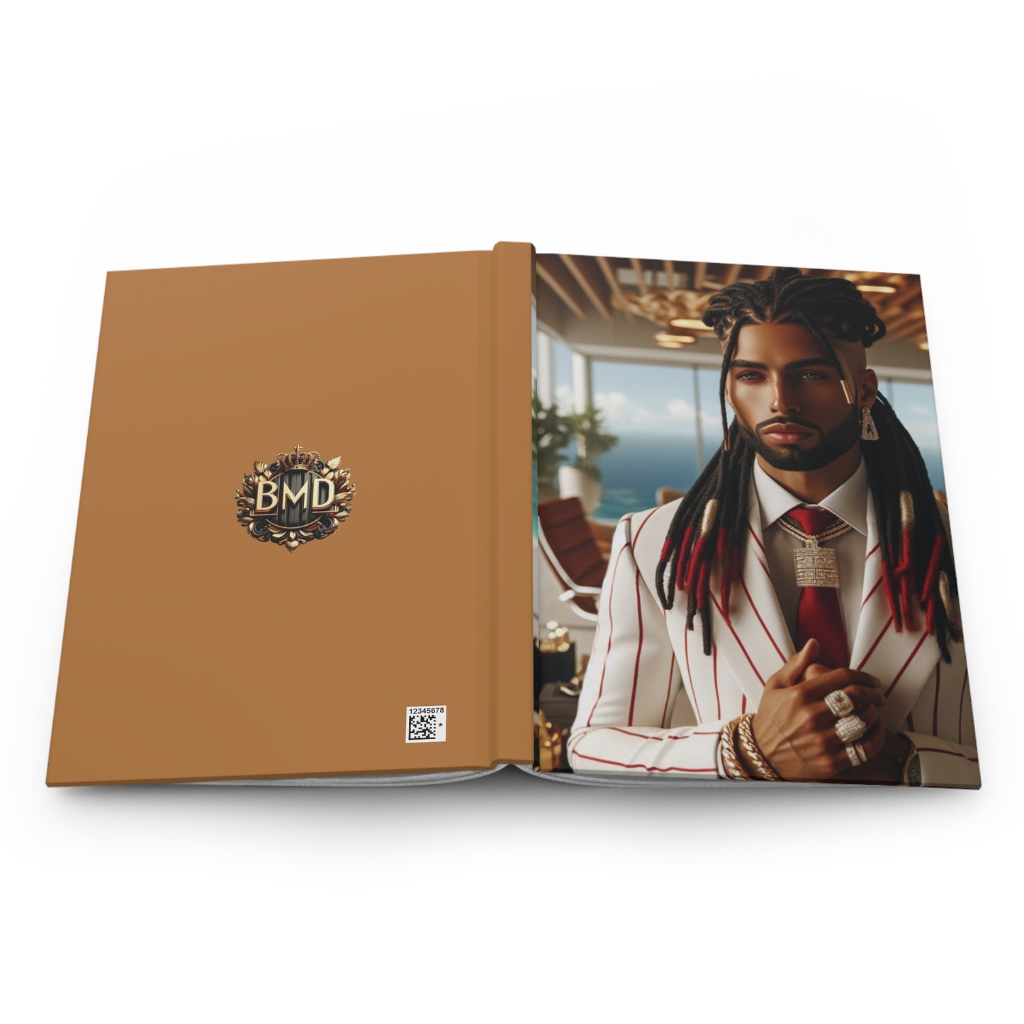 B.M.D Professional Hardcover Journal Matte, CEO Office Day Planner Notebook, Business Meeting Organizer, Executive Diary Writer Gift