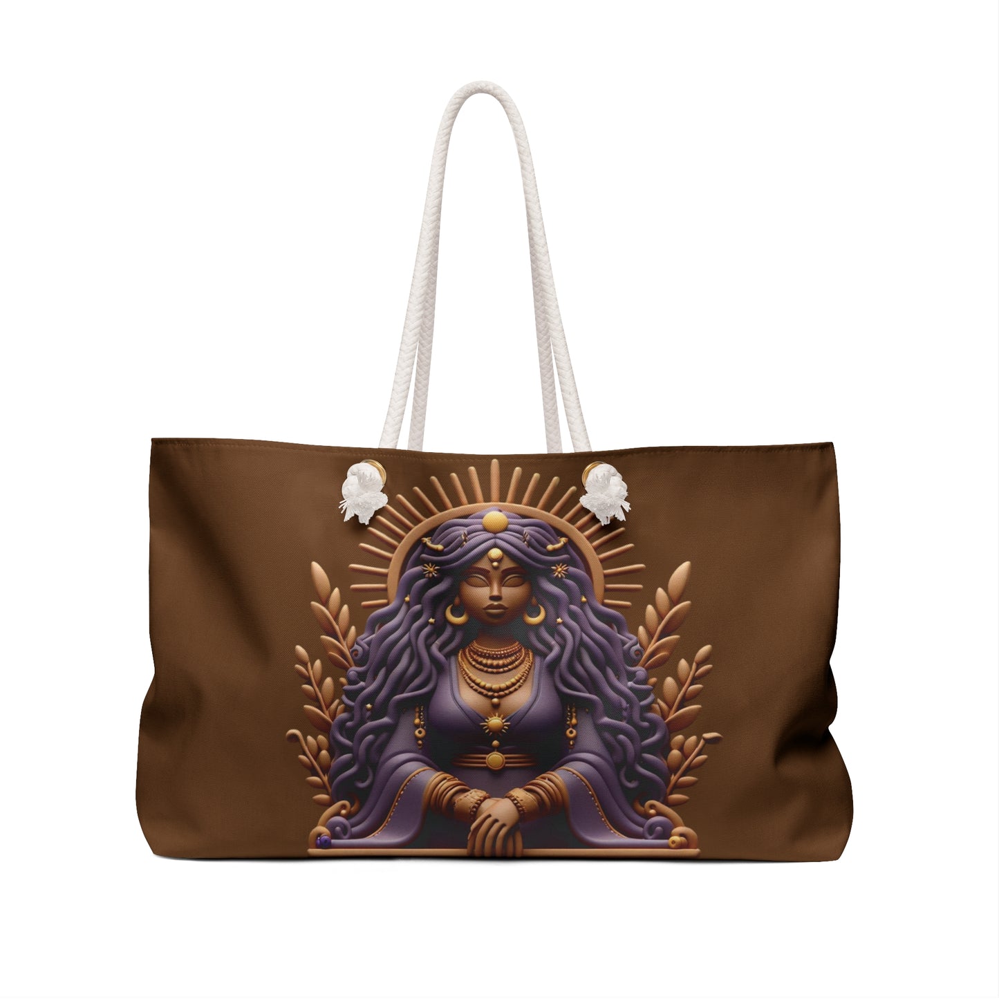 B.M.D Weekender Bag (Brown)