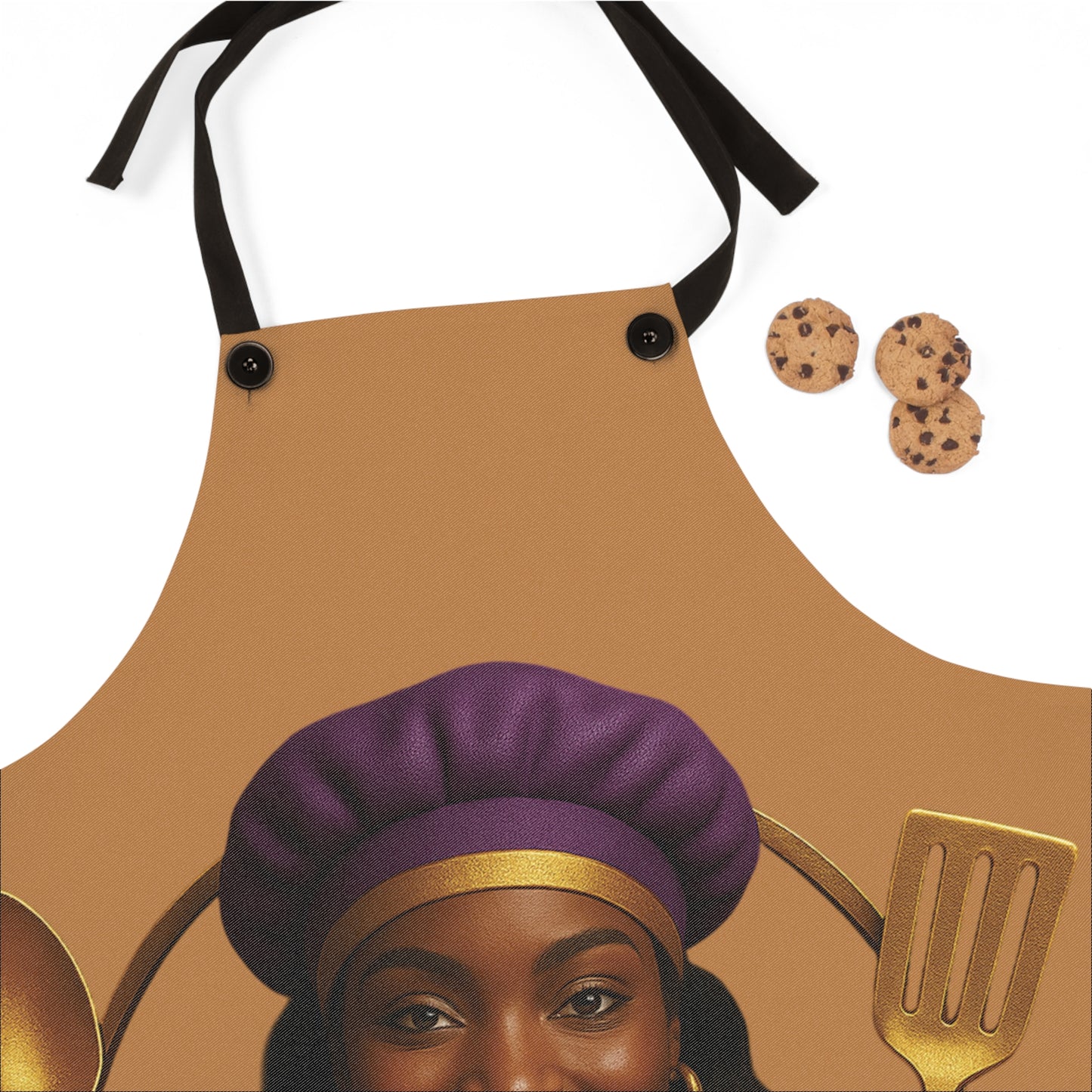 MaMa's Kitchen Apron, 1, Chef Apron for Home Cooking, Gift for Food Lovers, Personalized Kitchen Decor, Unique Cooking Accessory