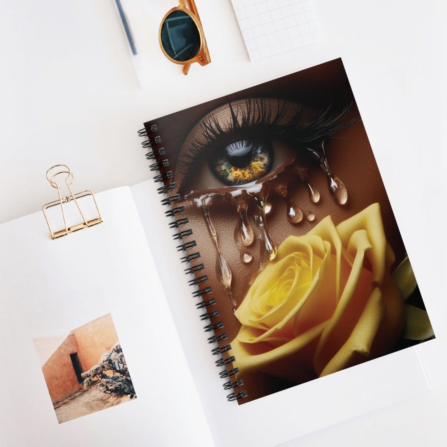B.M.D TEARS that grew the ROSE Notebook- Edition 4(yellow)
