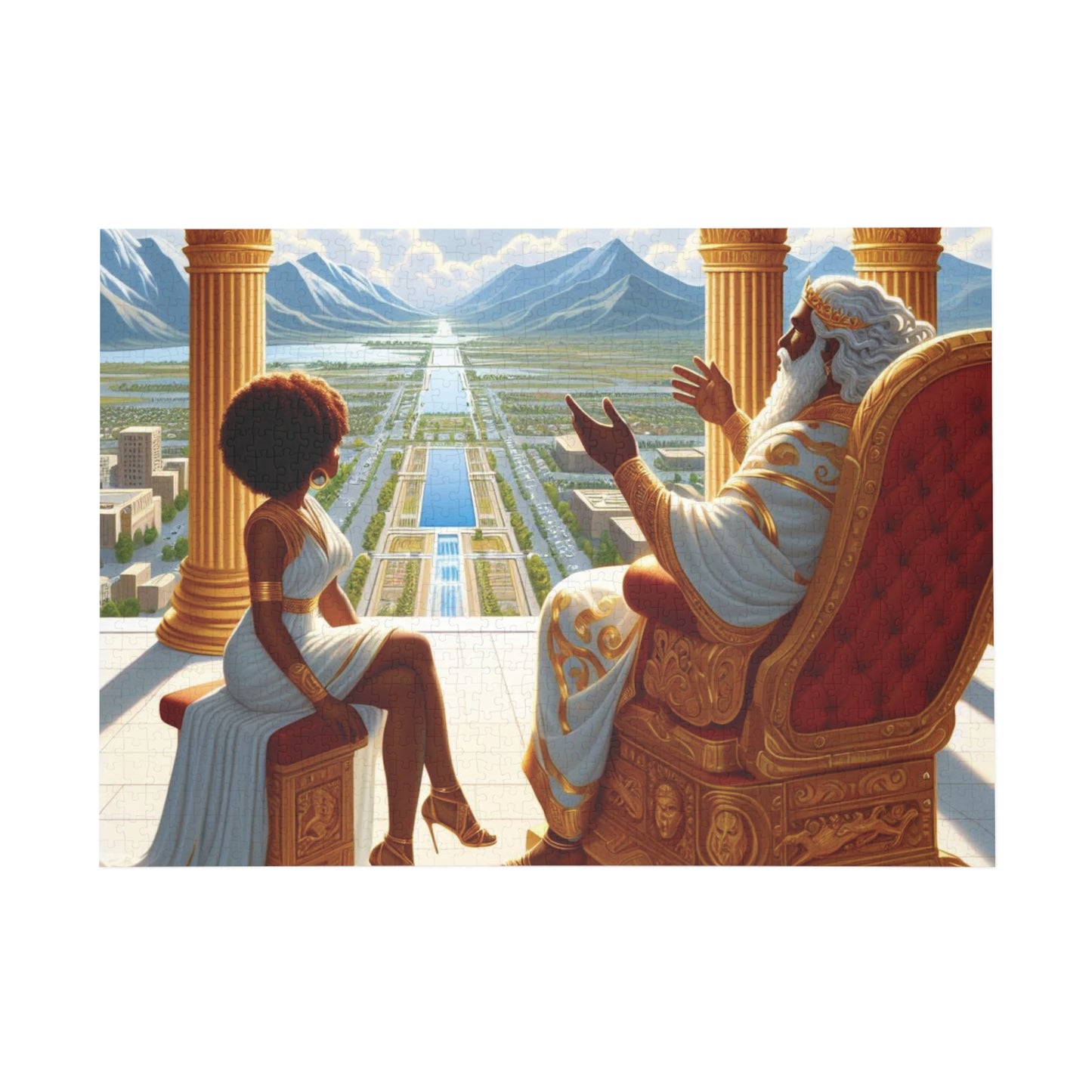 Jigsaw Puzzle, B M D God and Me Puzzle (96, 252, 500, 1000-Piece), Relaxing Activity, Christian Gift, Family Bonding, Educational Toy,