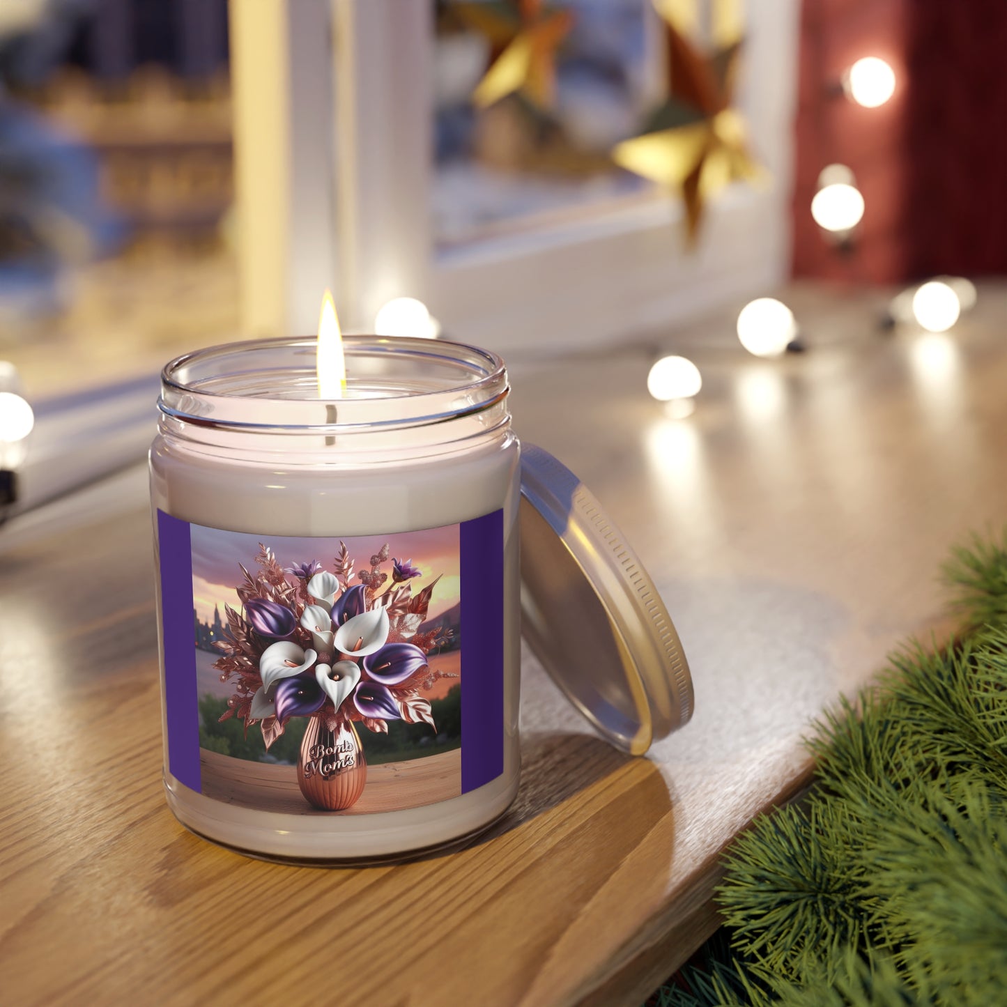 B.M.D Elegant Scented Soy Candles 9oz (4 short)