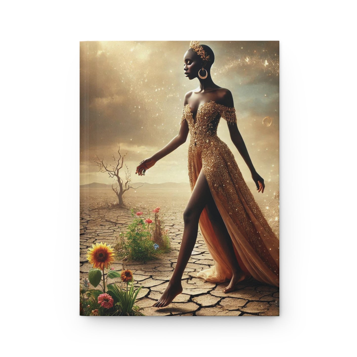 B.M.D Enchanted Fairy Hardcover Journal, Ethereal Journal for Dreamers, Gift for Writers, Fantasy Notebook, Magical Diary (pic 2)