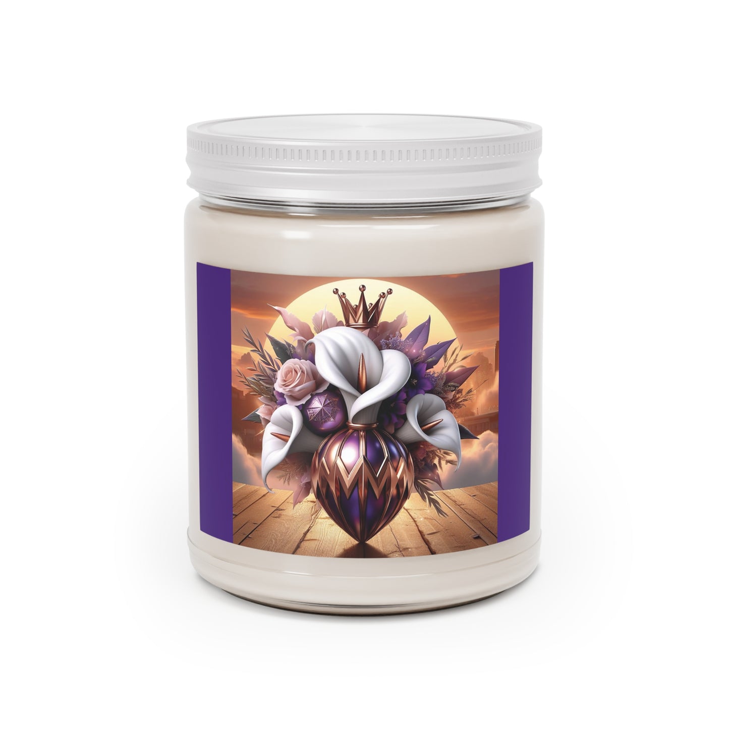 B.M.D Elegant Scented Candles, 9oz (5 short)